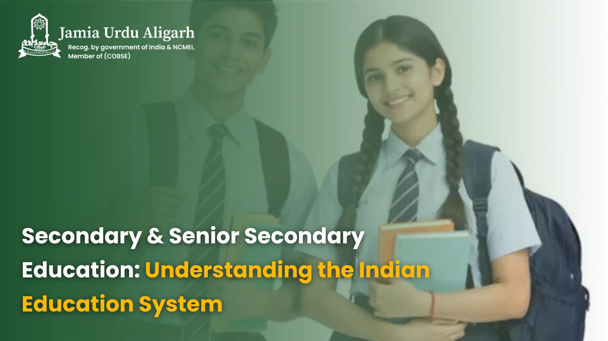 What Is Secondary and Senior Secondary Education? Understanding the Indian Education System