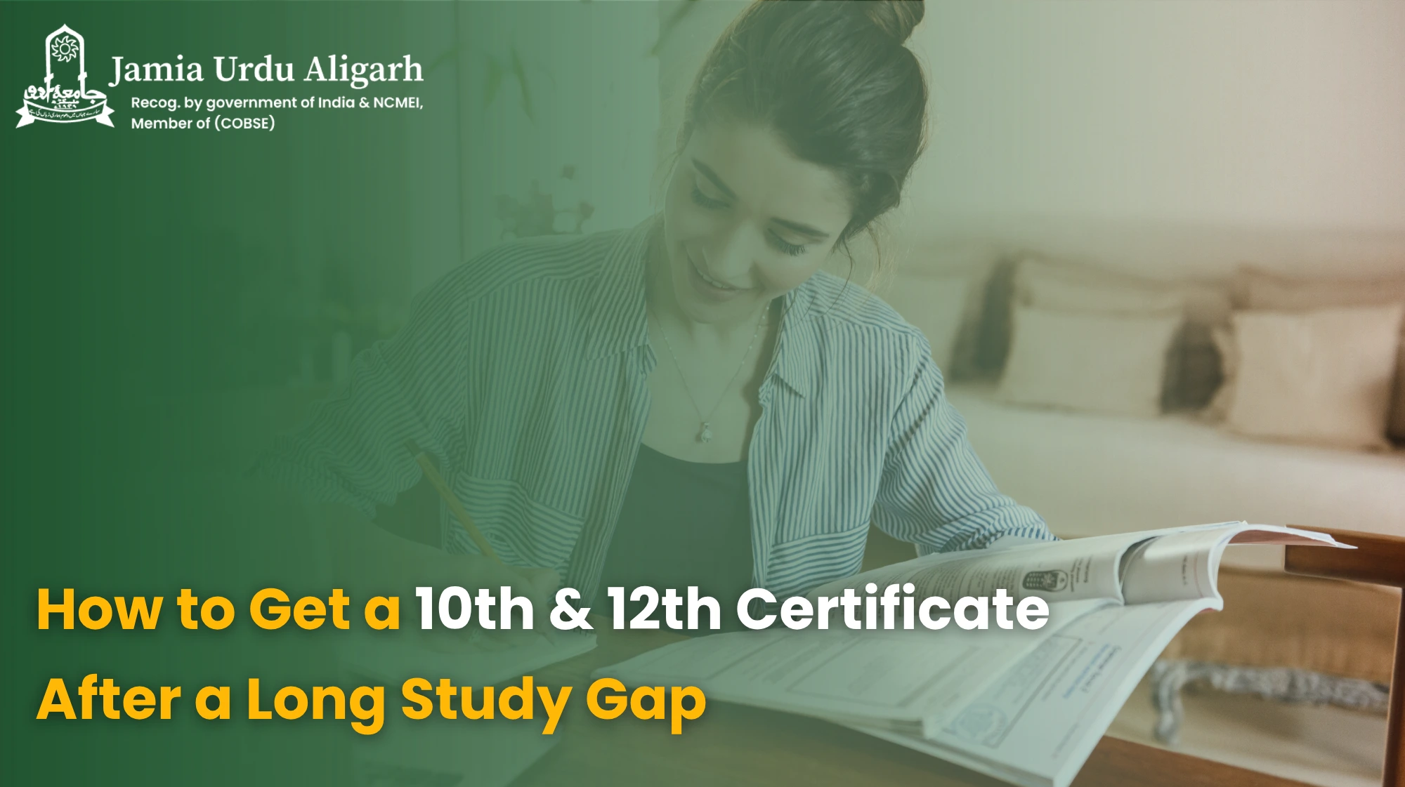 10th & 12th Certificate After Study Gap