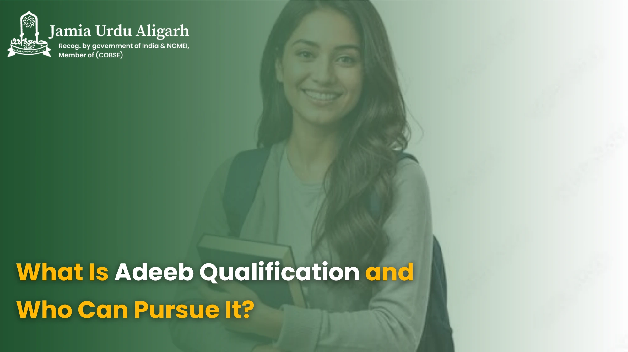 What Is Adeeb Qualification and Who Can Pursue It?
