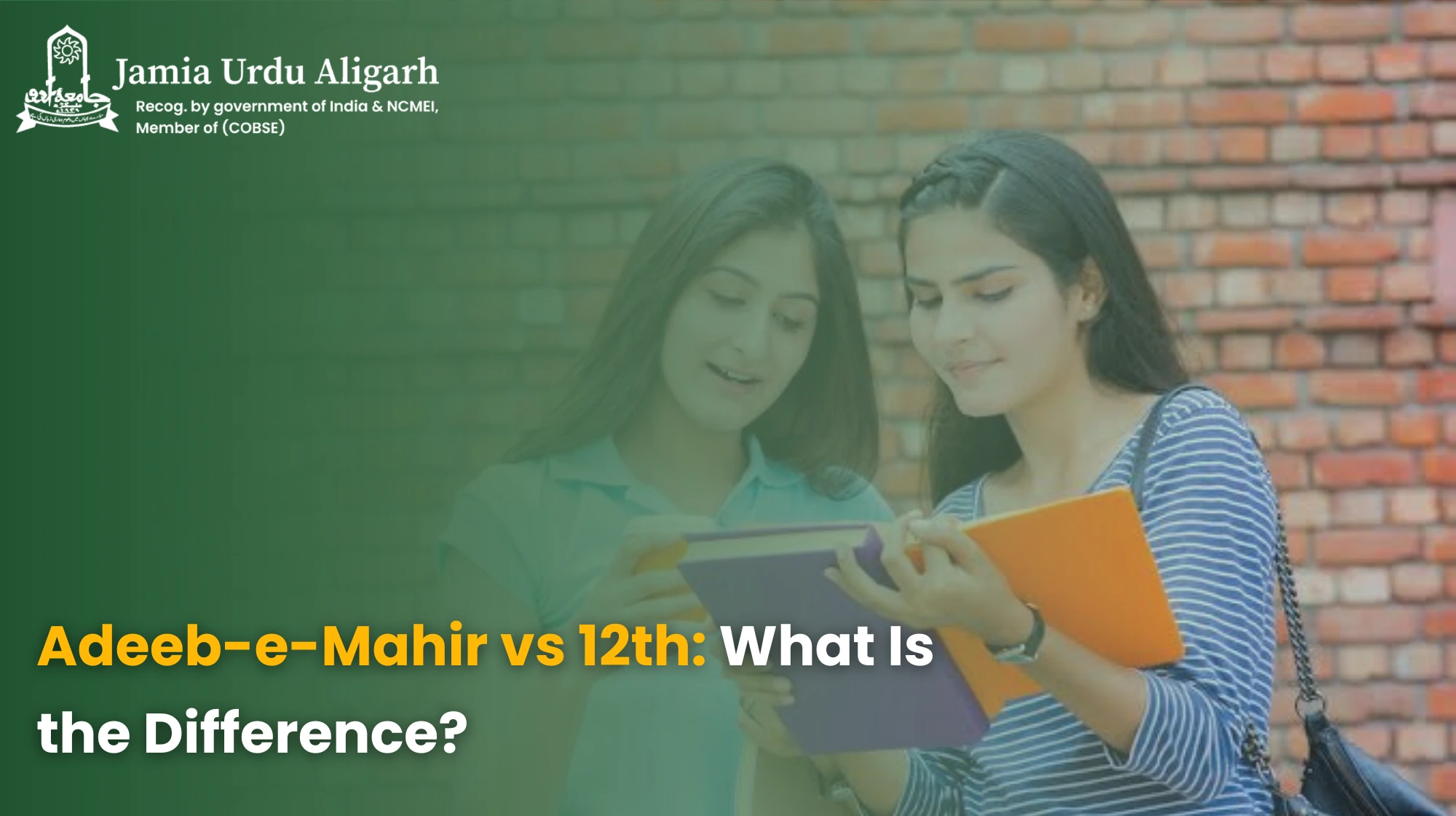 Adeeb-e-Mahir vs 12th: What Is the Difference?
