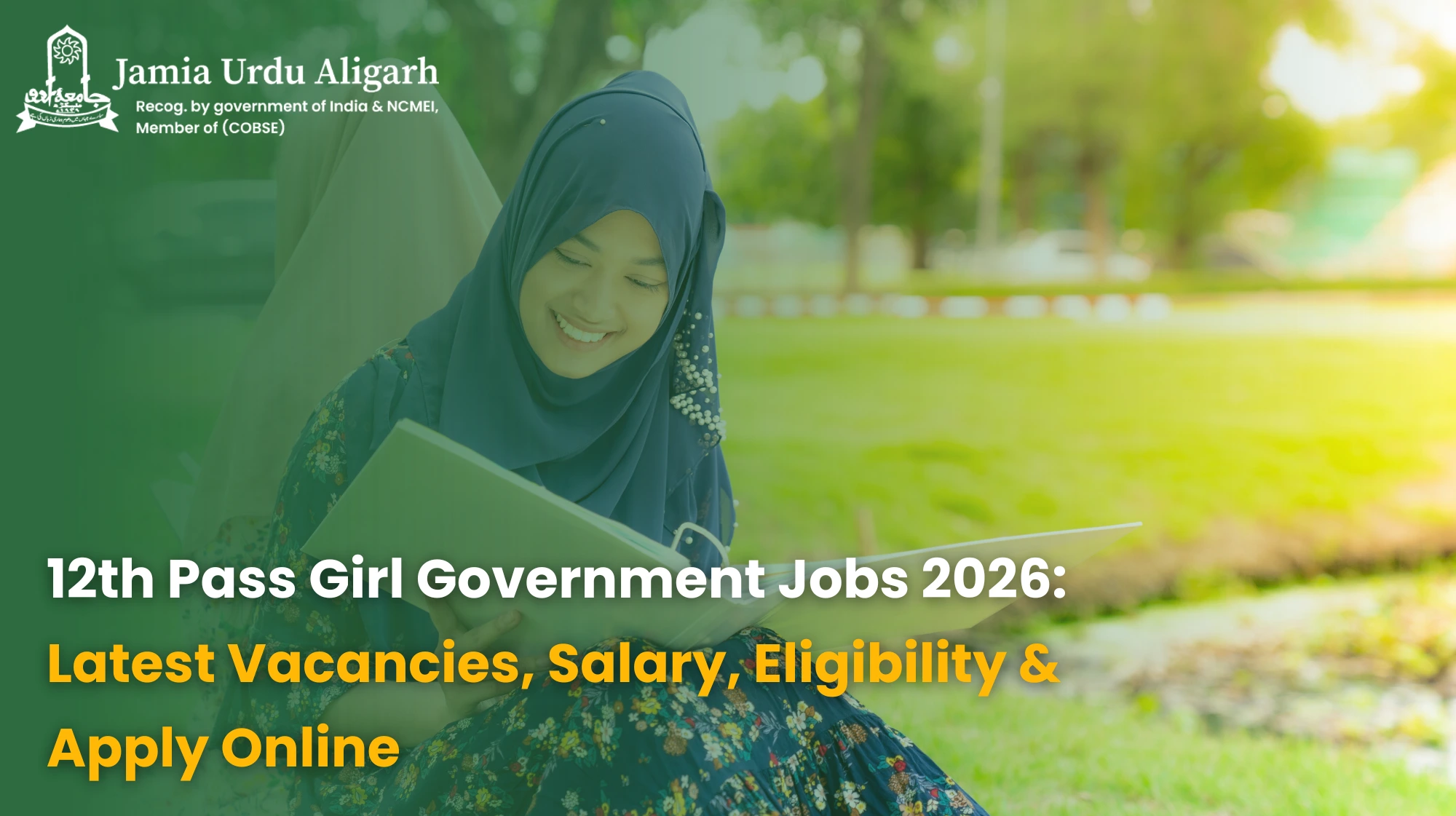 12th Pass Girl Government Jobs 2026: Latest Vacancies, Salary, Eligibility & Apply Online