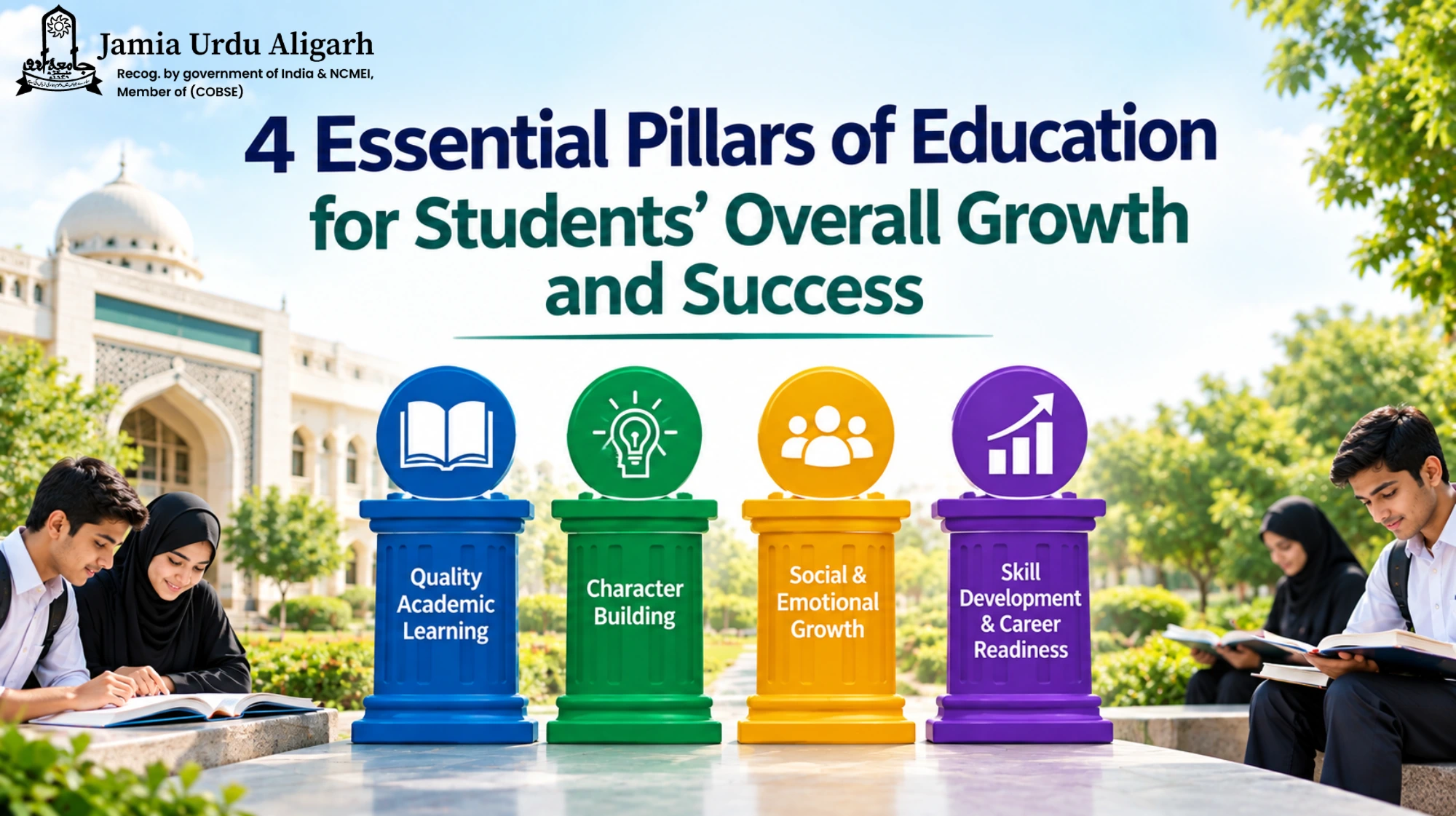 4 Essential Pillars of Education for Students’ Overall Growth and Success